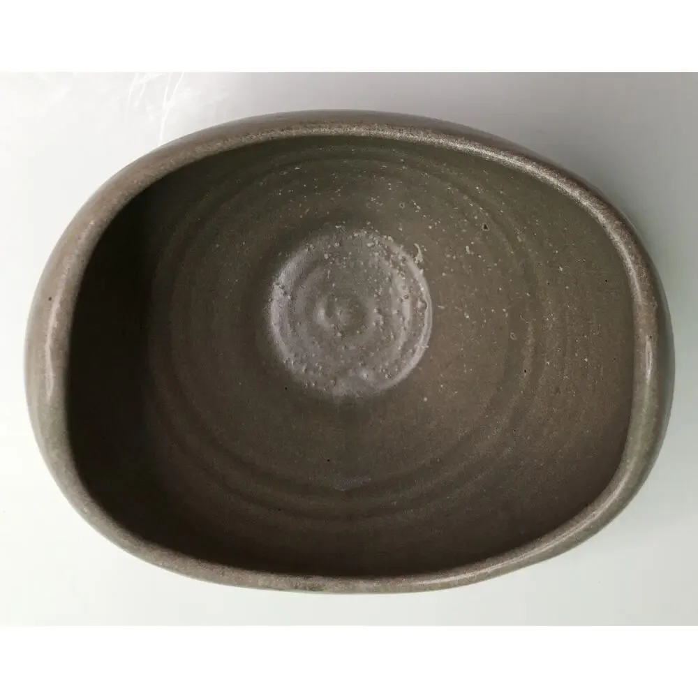 Rare 1956 Pinewood Pottery BOWL DISH By EDITH HARWELL Fairhope AL Alabama
